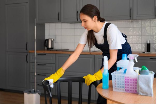 The Process of Professional House Cleaning